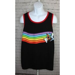 Marvel Deadpool Unicorn XL Tank Top Colorful Double-Sided Graphic Unicorn Pinata